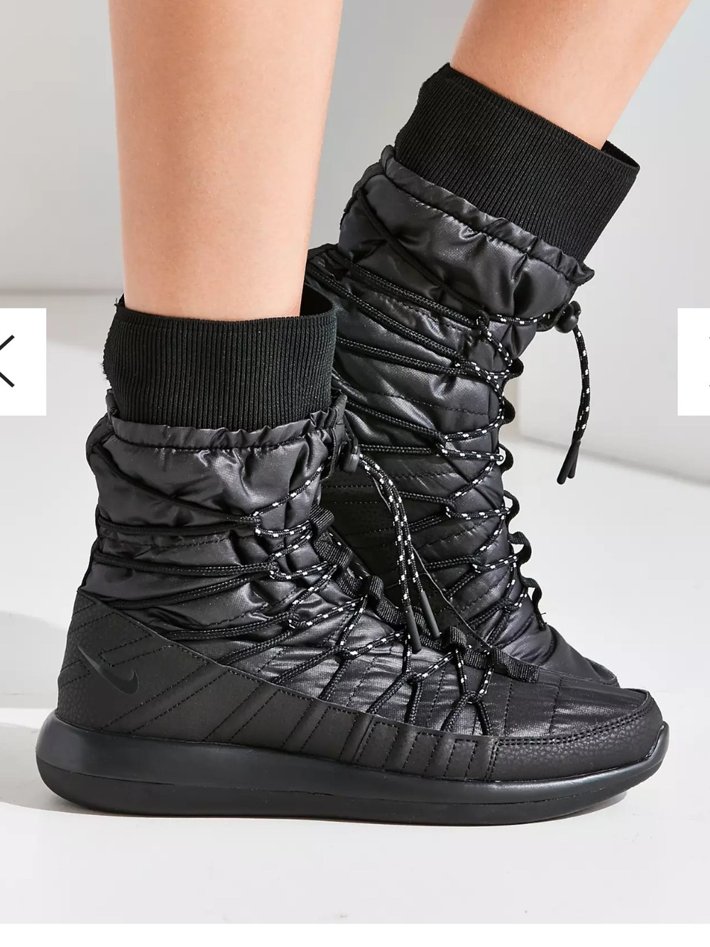 Nike Roshe Two High Sneakerboot High-Top Knit Cuff Boots size 11.5 - Picture 4 of 13